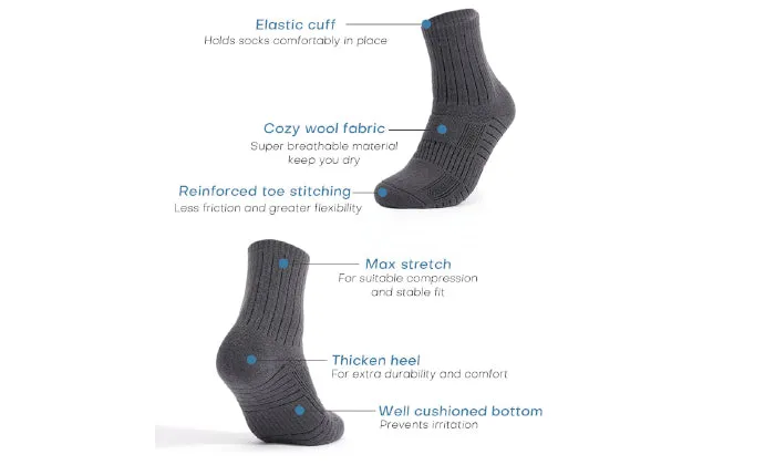 3-pack Wool Socks