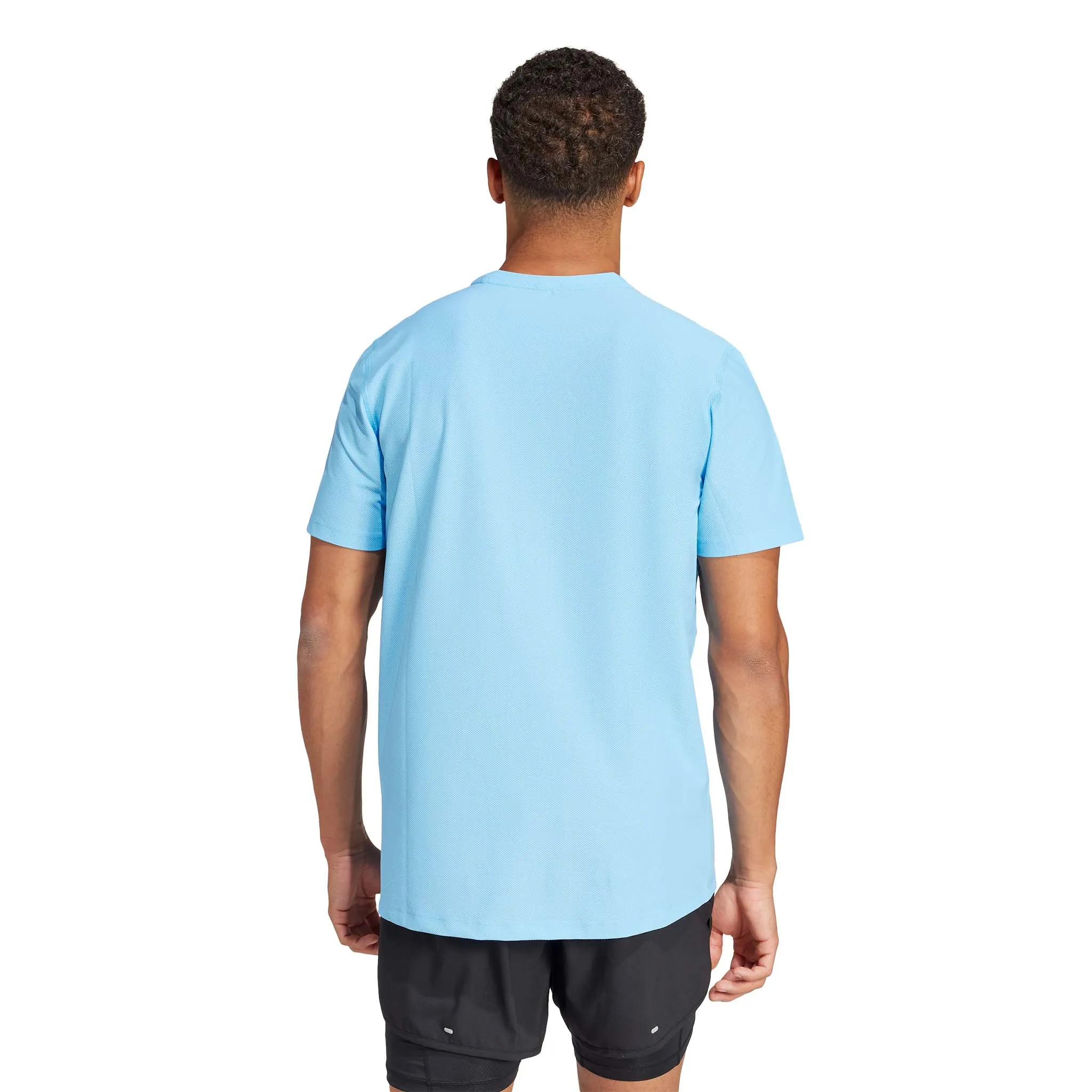 adidas | Men's Own The Run T-Shirt - Semi Blue Burst