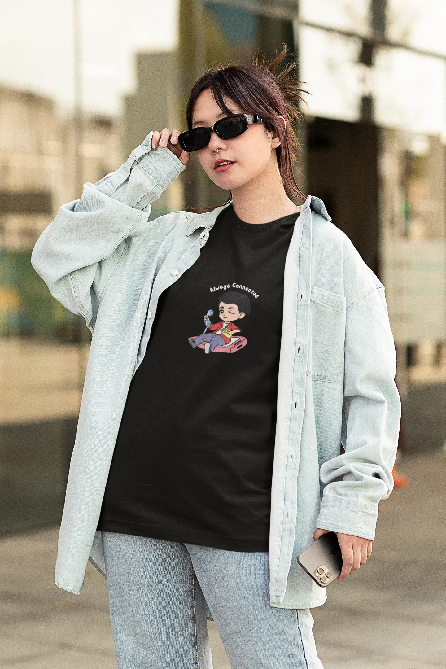 Always Connected Oversize T-shirt