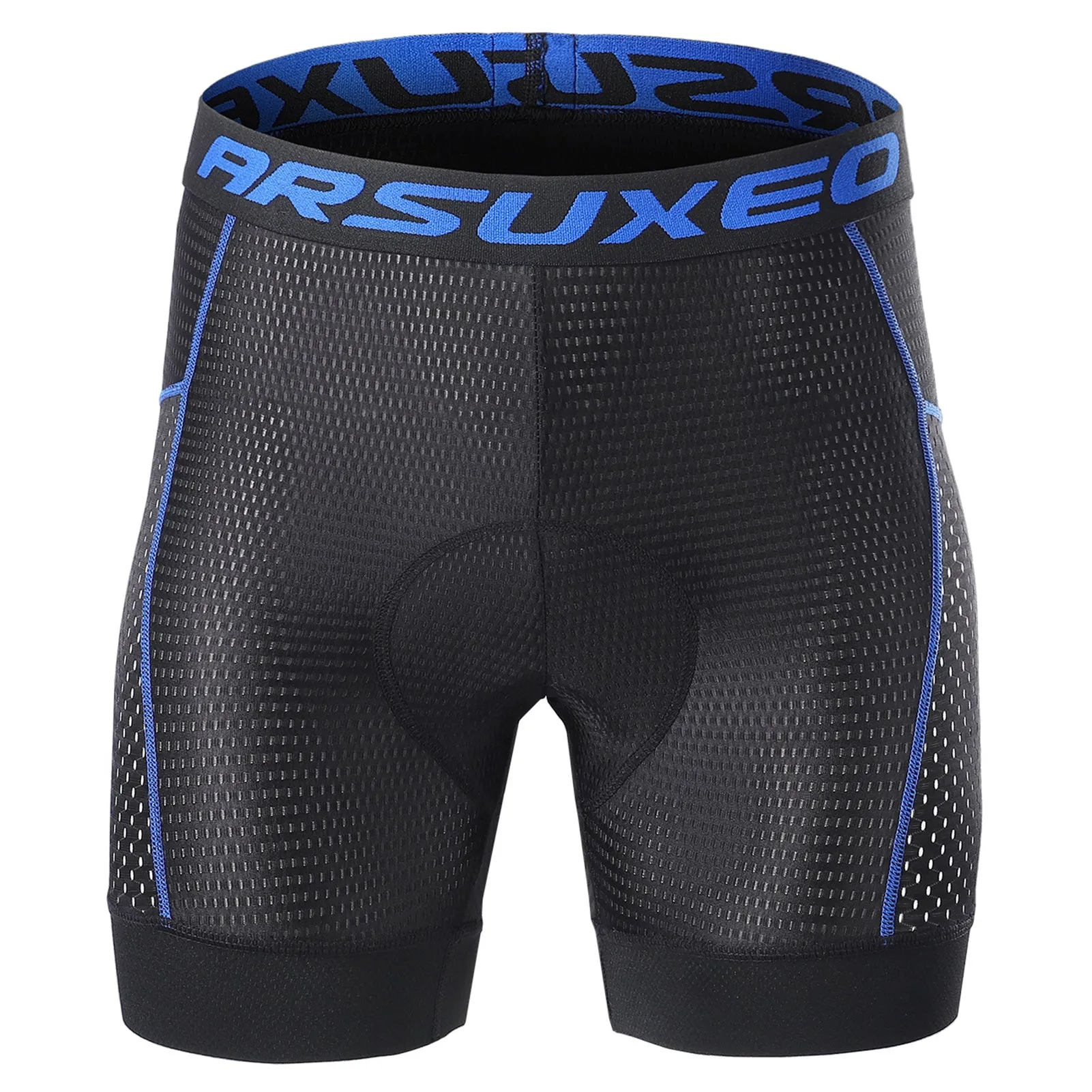 Arsuxeo Men Cycling Underwear Shorts