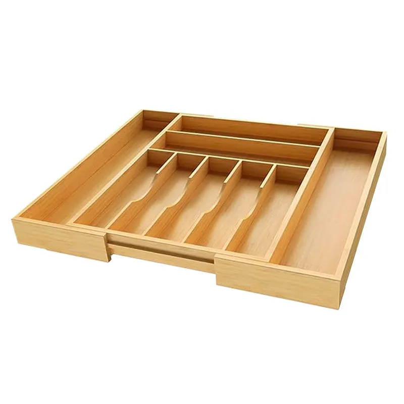 Bamboo Extendable Storage Box