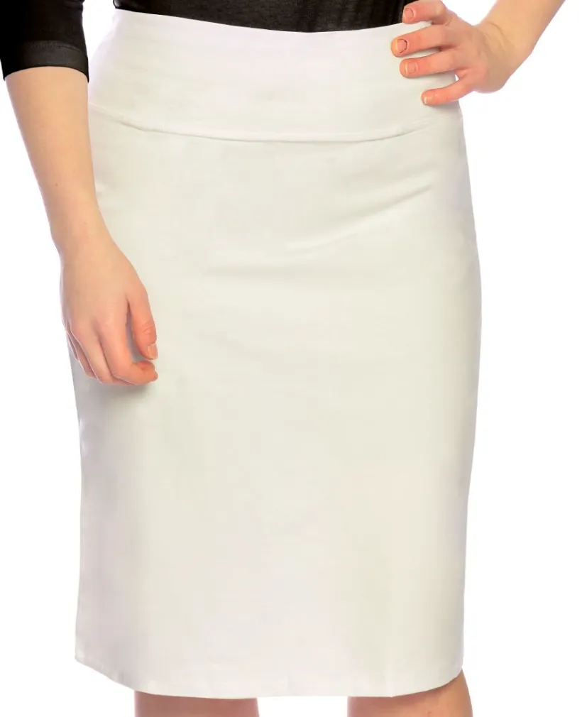 Basic Cotton Pencil Skirt Style 1434