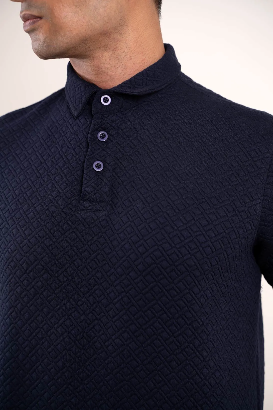 Boldman Pro Navy Blue Polo Tshirt  For Men