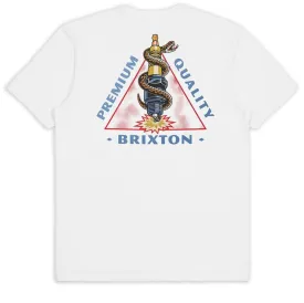 Brixton Sparky Tailored T-Shirt - White