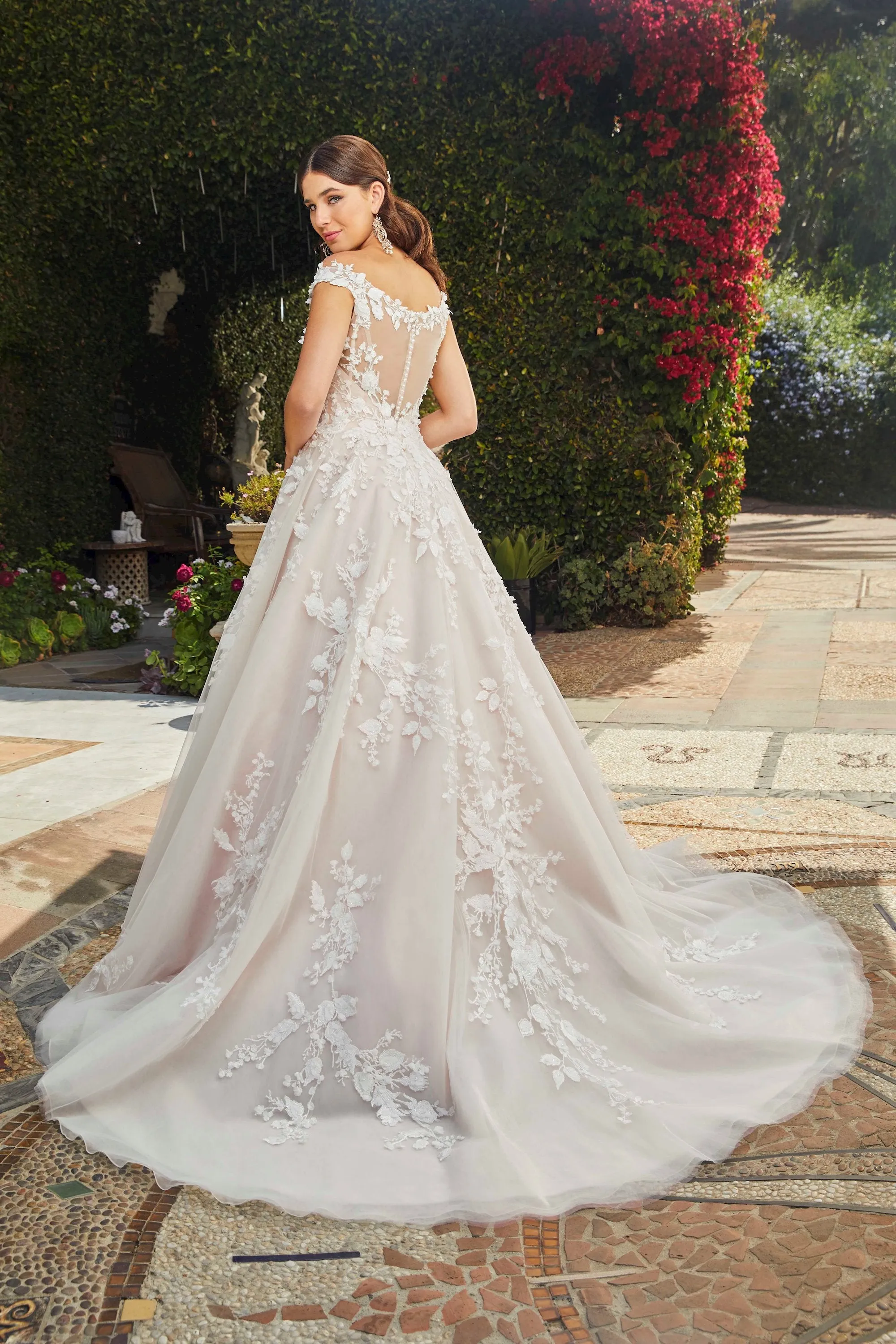 Casablanca Bridal 2406 EVELINA Off the shoulder wedding dress ballgown Bridal Gown