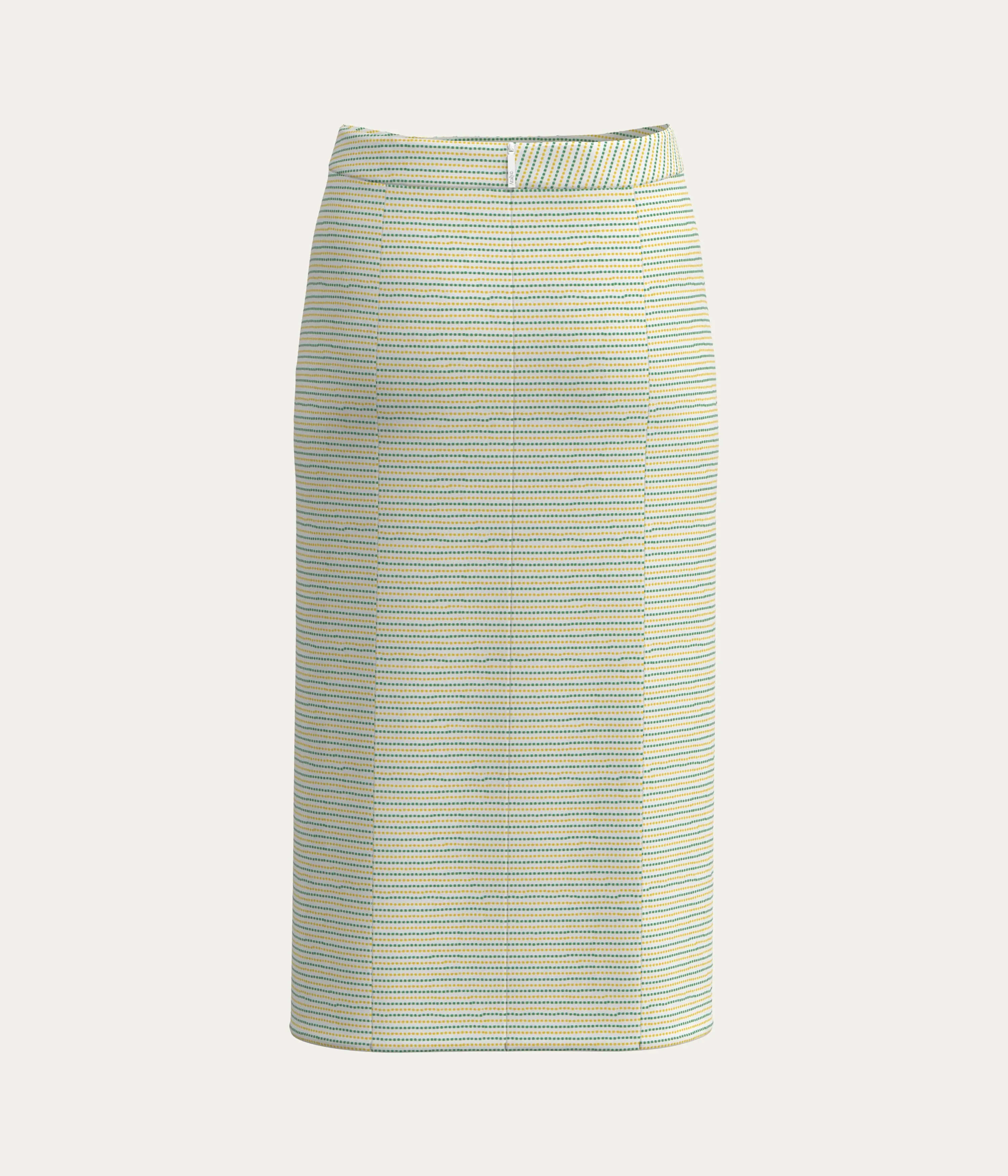 Classic Jacquard Pencil Skirt