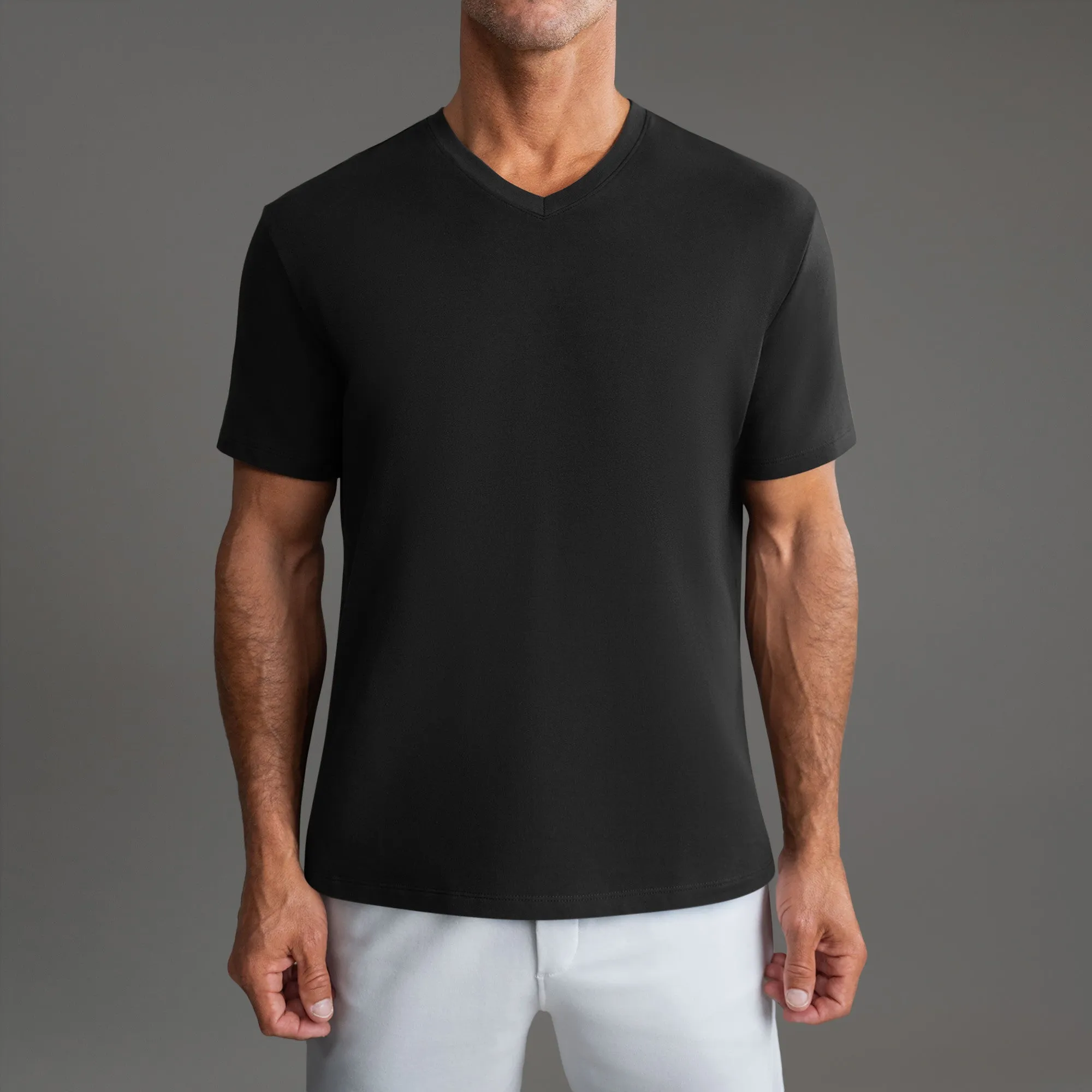 Cumulus V-Neck T-Shirt - Tailored