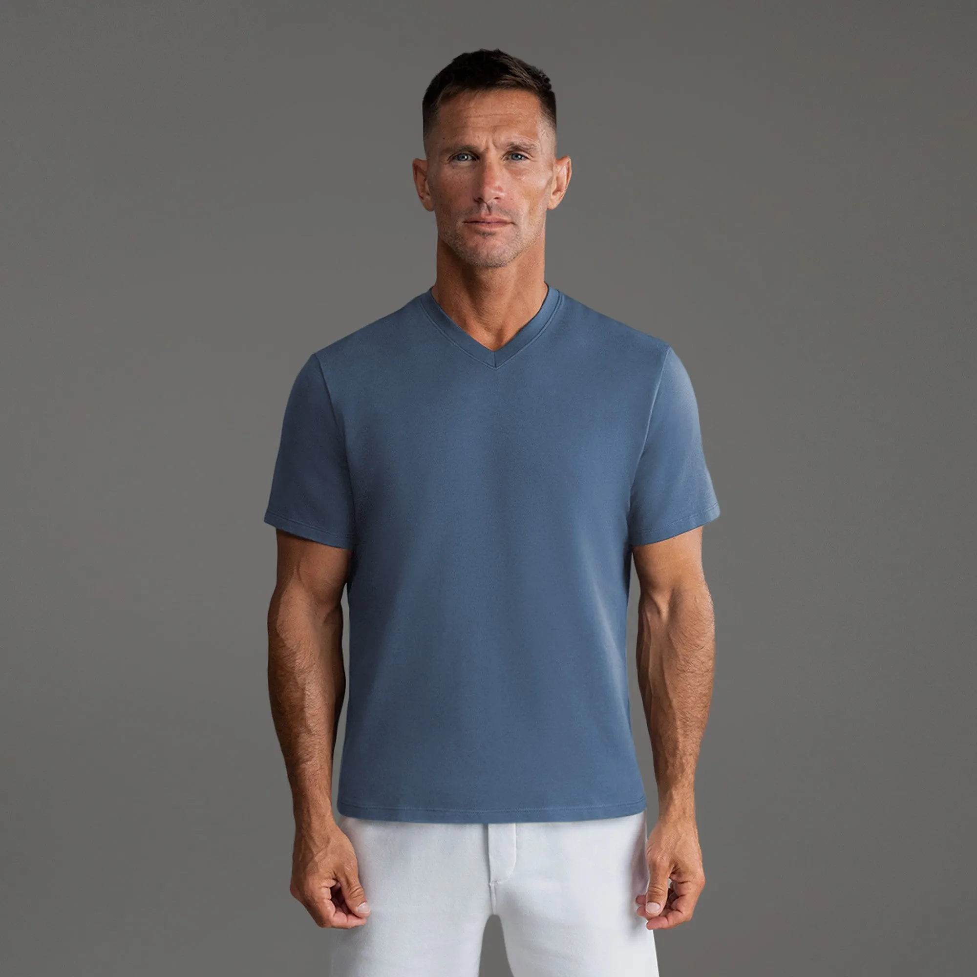 Cumulus V-Neck T-Shirt - Tailored