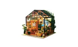 DIY Dollhouse Wooden Room Assemble Kit