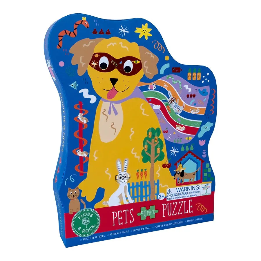 Floss & Rock 40 Piece Jigsaw - Pets