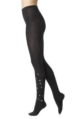 FOGAL 528 ART DECO Floral Tights