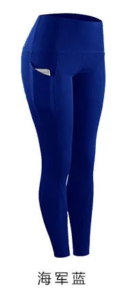 High Waist Side Yoga Pants