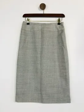 Hobbs Women's Wool Fitted Pencil Skirt | UK8 | Grey