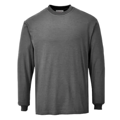 Inherent Flame Retardant Anti-Static Long Sleeve Tee Shirt Portwest FR11