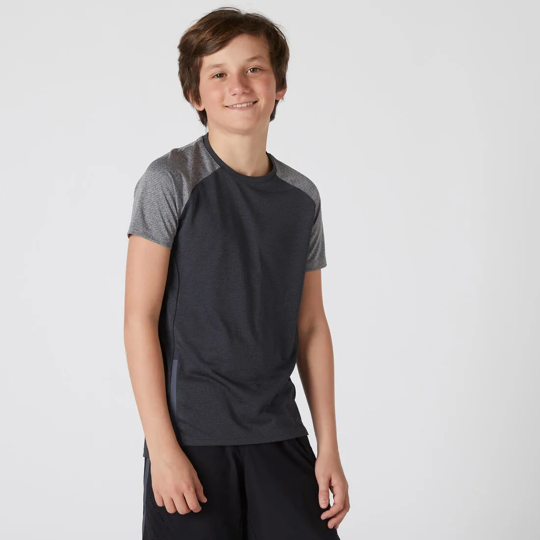 Kids' Technical Breathable T-Shirt S900 - Black