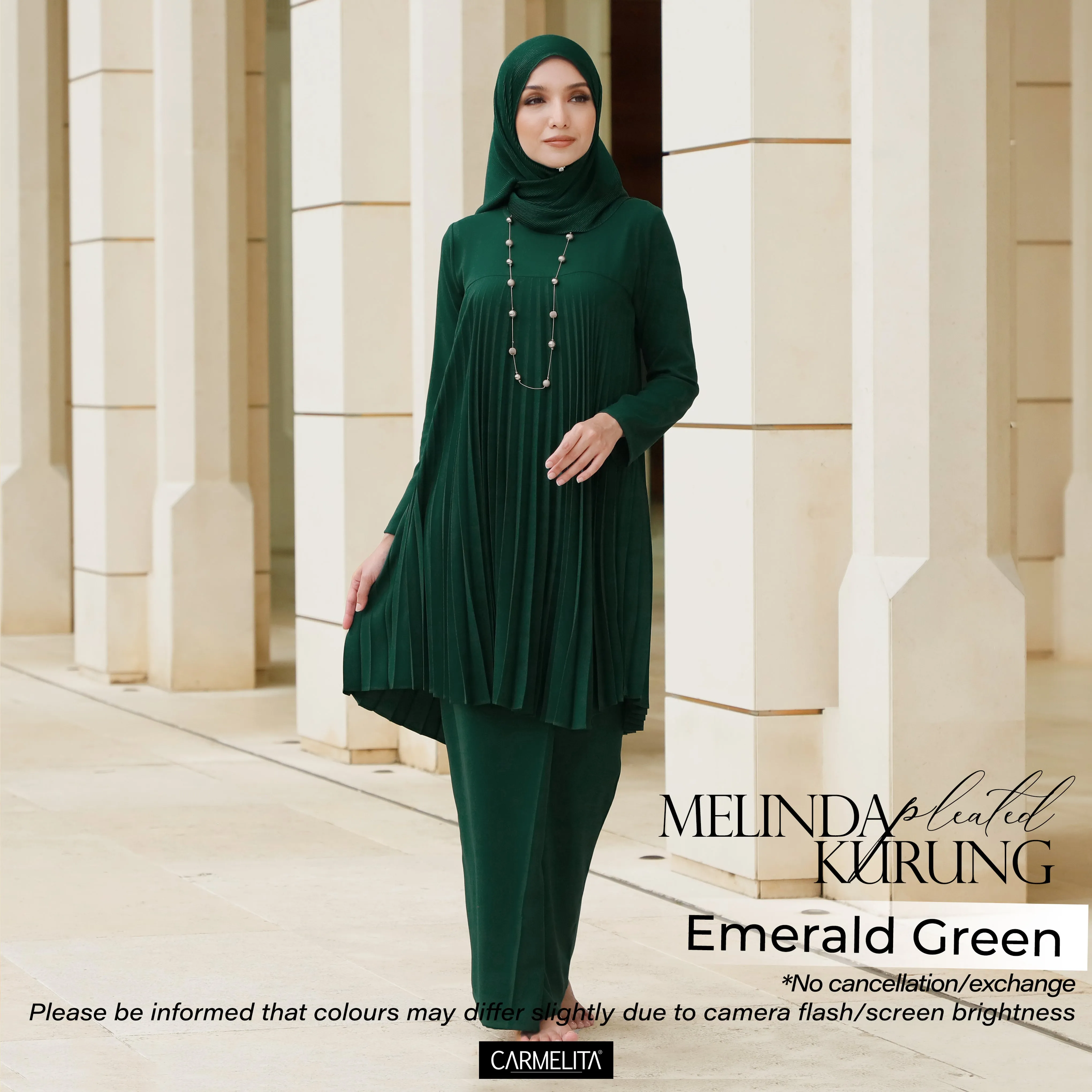 MELINDA PLEATED KURUNG