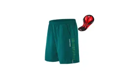 Men Bike Shorts with 3D Gel Padding and Mesh Lining