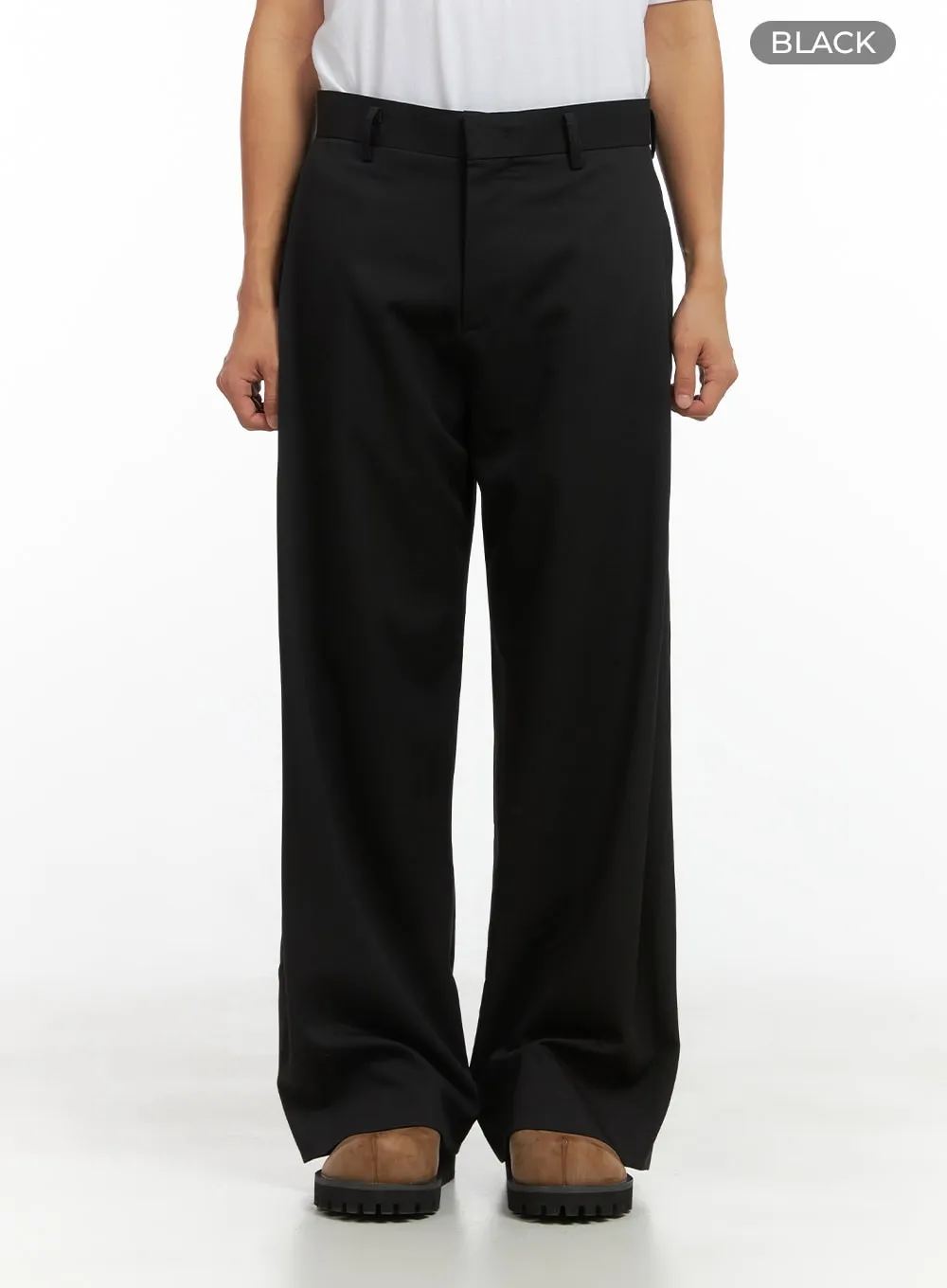 Men's Sophisticated Wide Leg Trousers CO408