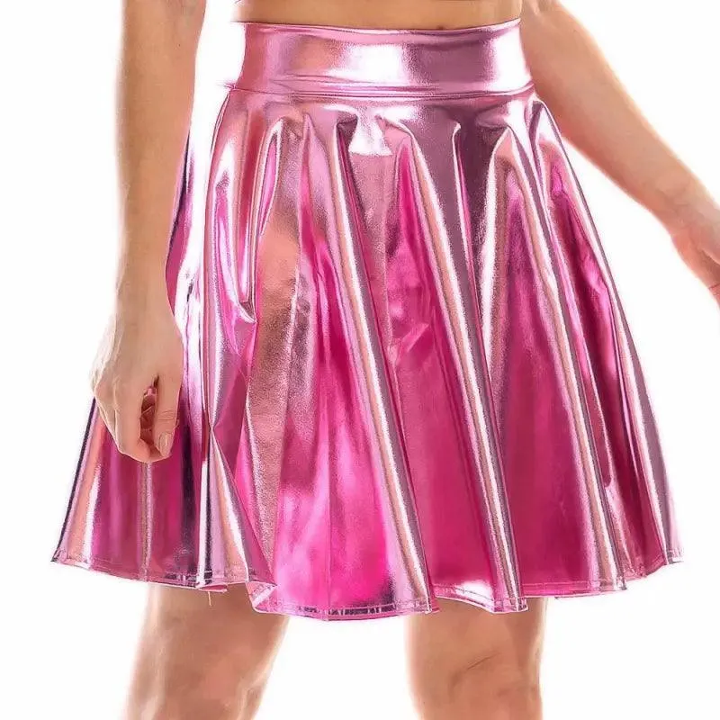 Night Club Stage Performance Pleated Skirt