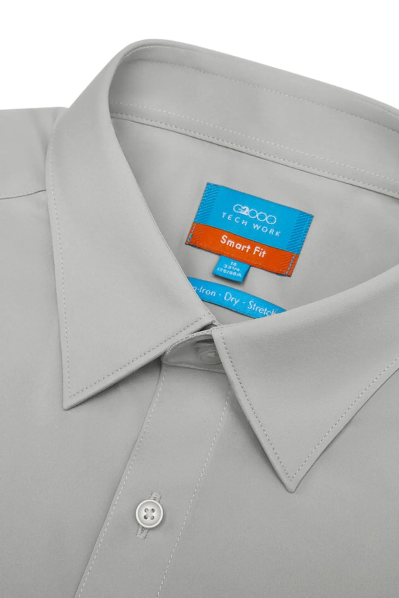 Non-Iron Dry Stretch Smart Fit Poplin Shirt