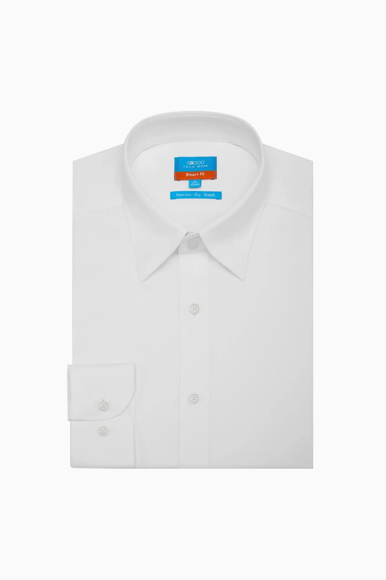 Non-Iron Dry Stretch Smart Fit Poplin Shirt