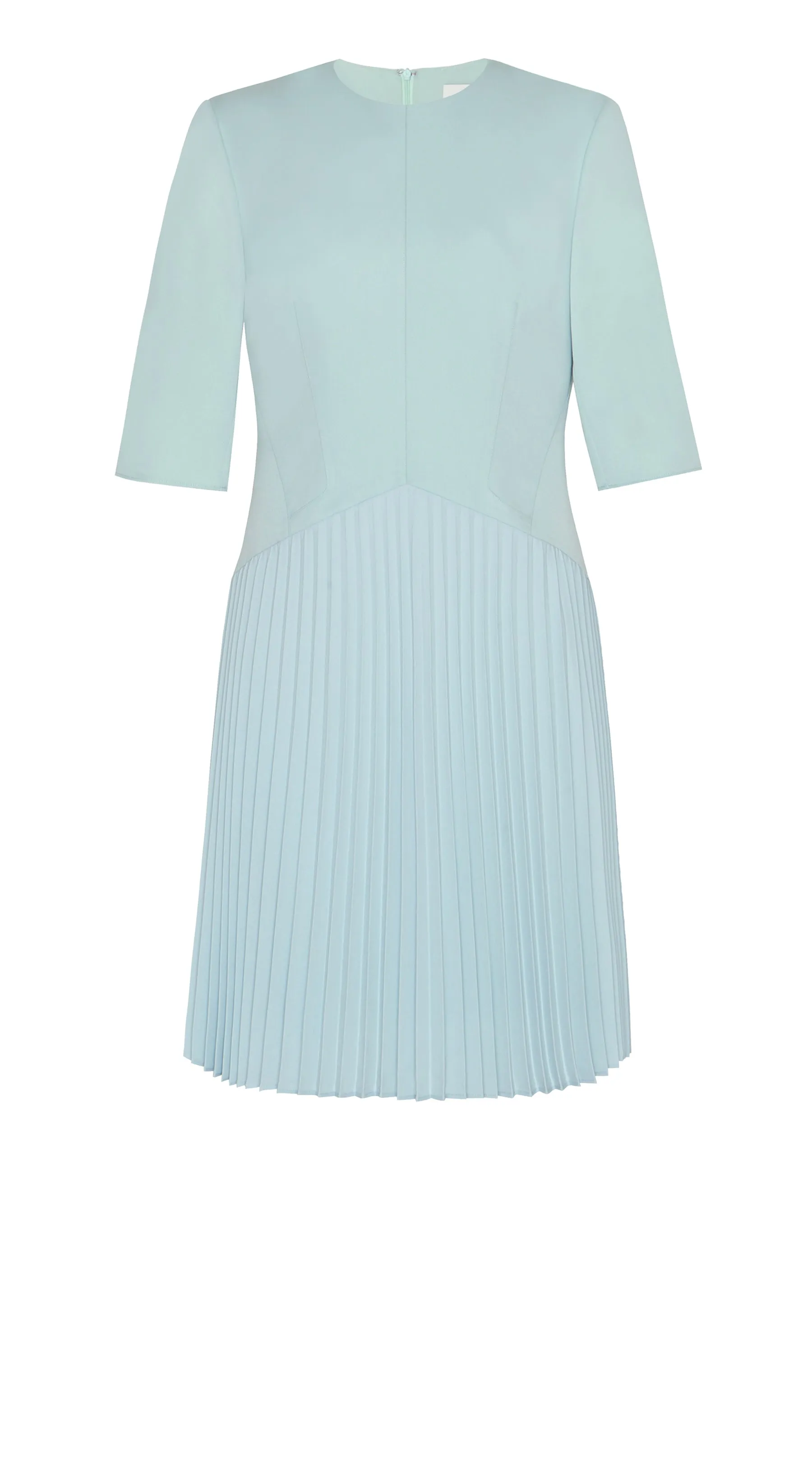 PAINTER PLEATED SHORT DRESS