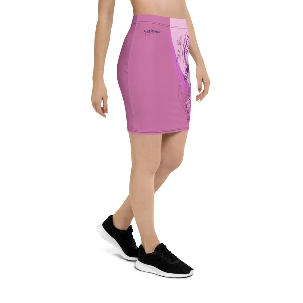 Pencil Skirt - Side Heart