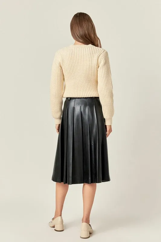 Penelope Pleated Skirt