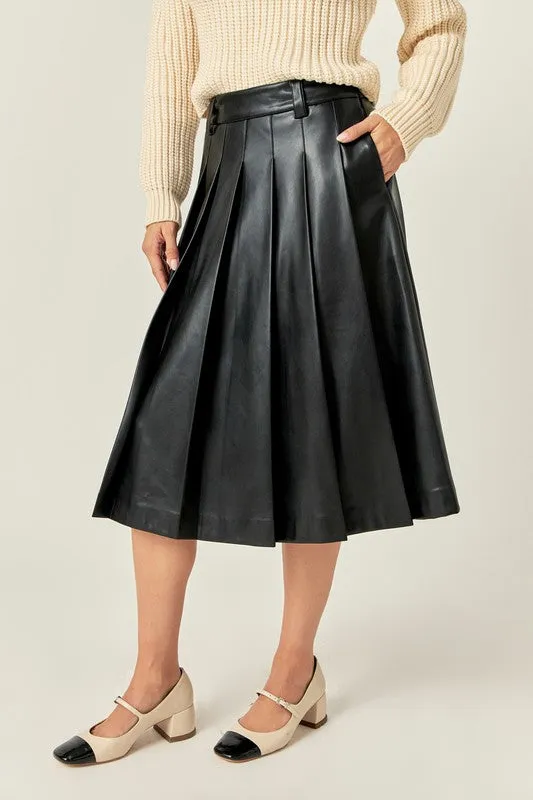 Penelope Pleated Skirt