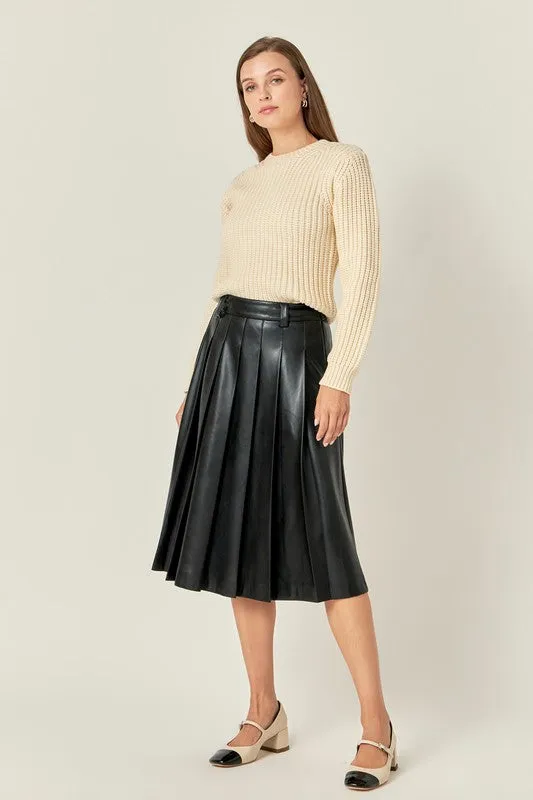 Penelope Pleated Skirt