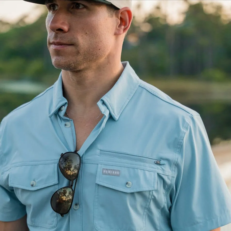 Performance Fishing Shirt - Dusty Blue