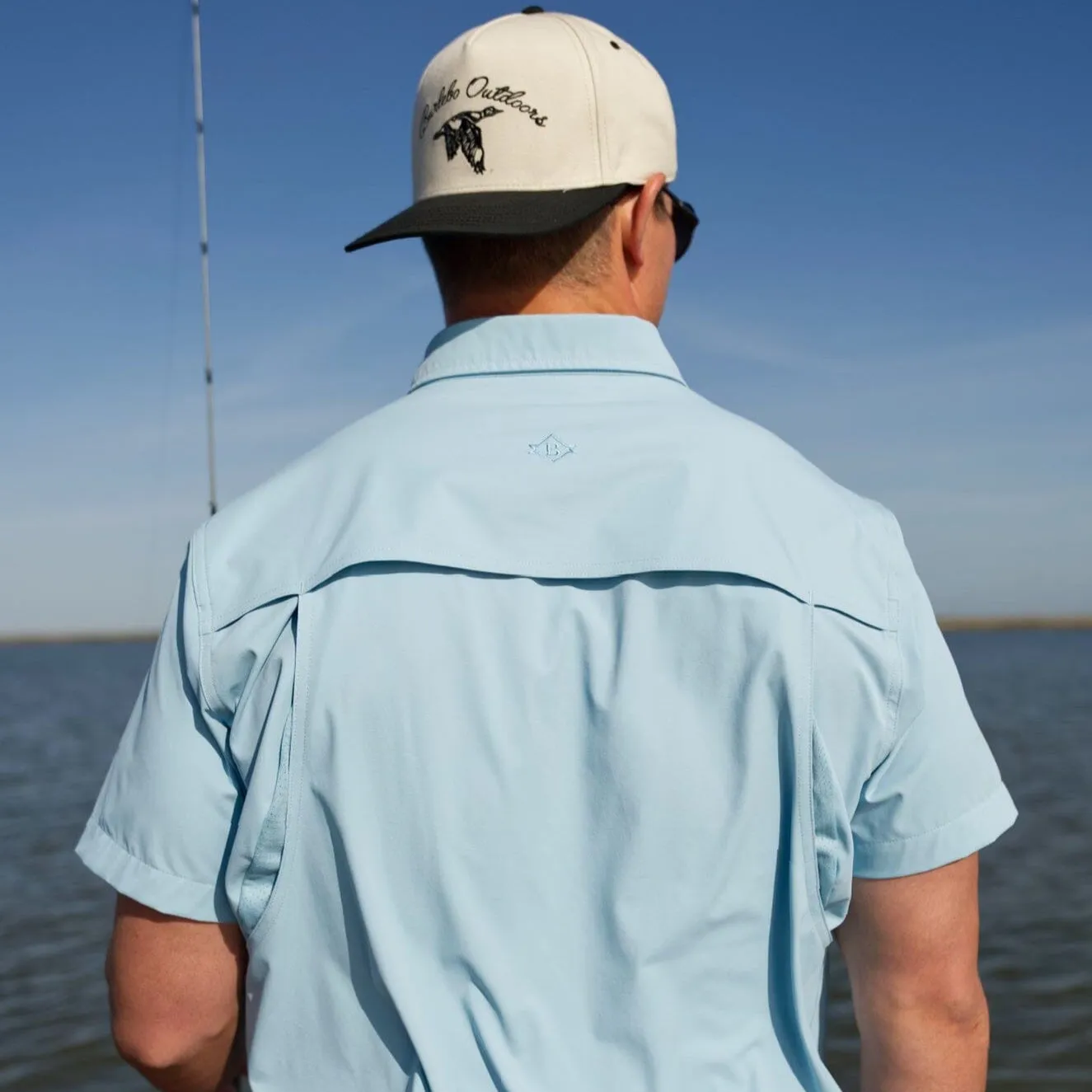 Performance Fishing Shirt - Dusty Blue