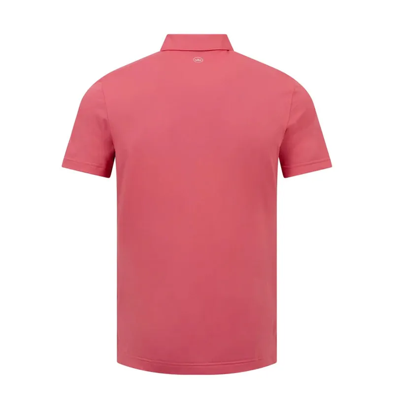 PETER MILLAR Soul Performance Mesh Men's Polo (Cape Red)