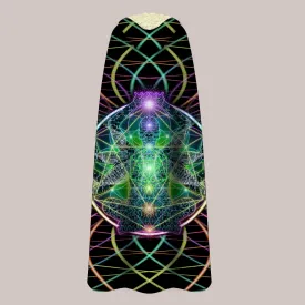 Psychedelic Cape (UV/RGB, Eco-Friendly, Sherpa, Unisex) | ACTIVATION SEQUENCE