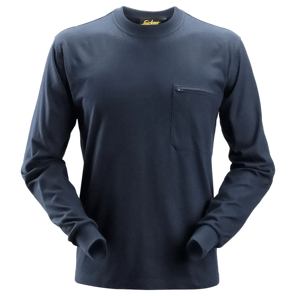 Snickers 2460 ProtecWork, Flame Retardant Arc Protection Long Sleeve T-Shirt