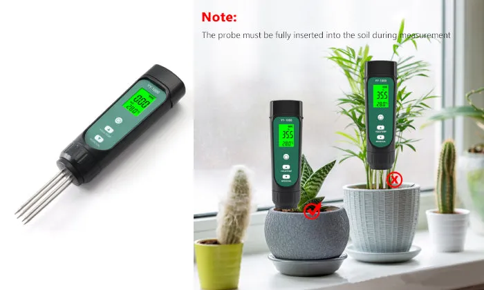 Soil Moisture Temperature and Conductivity Measures