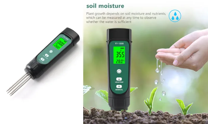 Soil Moisture Temperature and Conductivity Measures