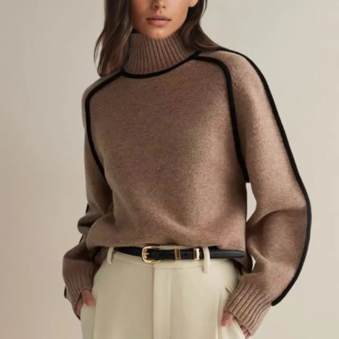 Sophisticated Aura Turtleneck