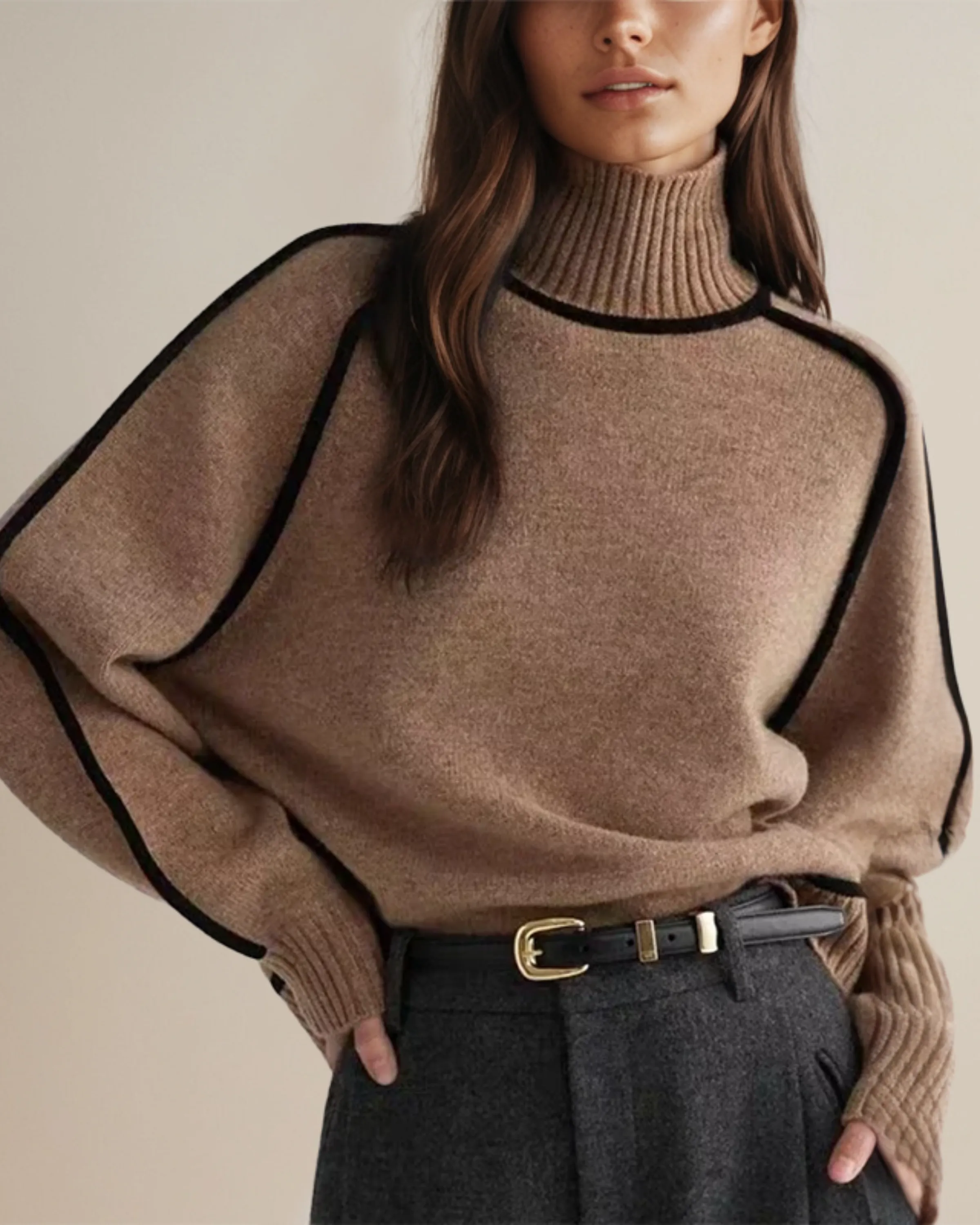 Sophisticated Aura Turtleneck