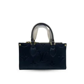 Sophisticated Navy Blue Designer Handbag | A1170