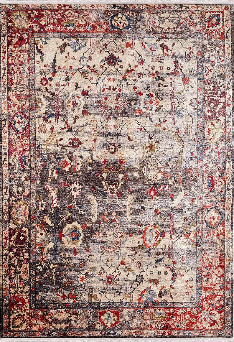 Sophisticated Scrolls - Washable Rug - JR900