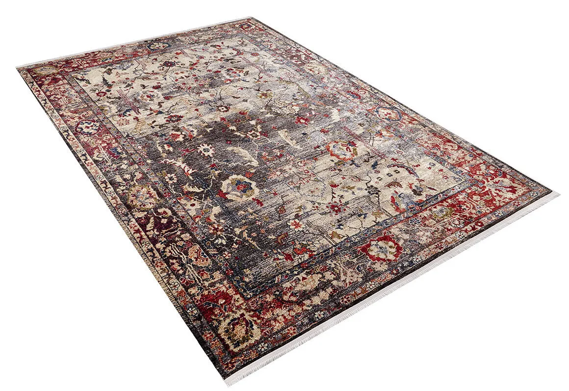 Sophisticated Scrolls - Washable Rug - JR900