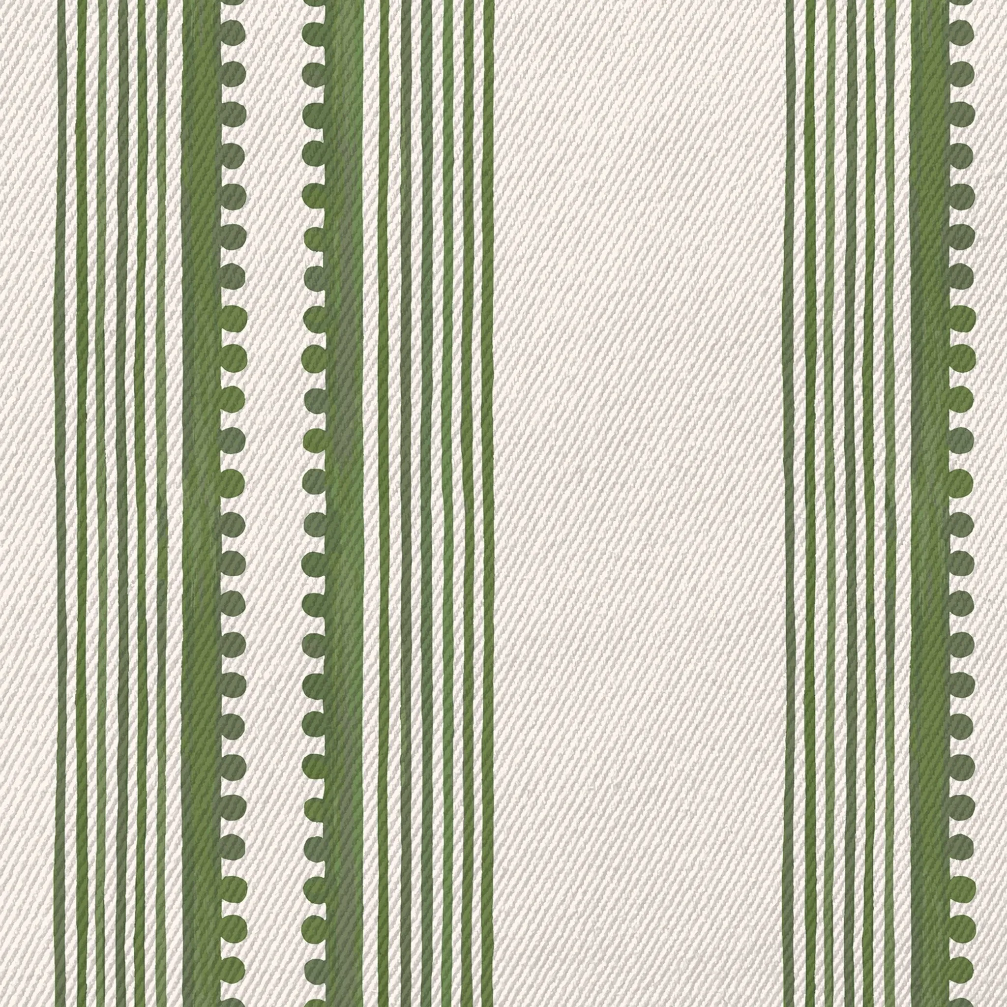 Sophisticated Stripe Pillow Cover in Green