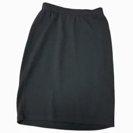 ST JOHN SANTANA KNIT PENCIL BLACK SKIRT SIZE 10