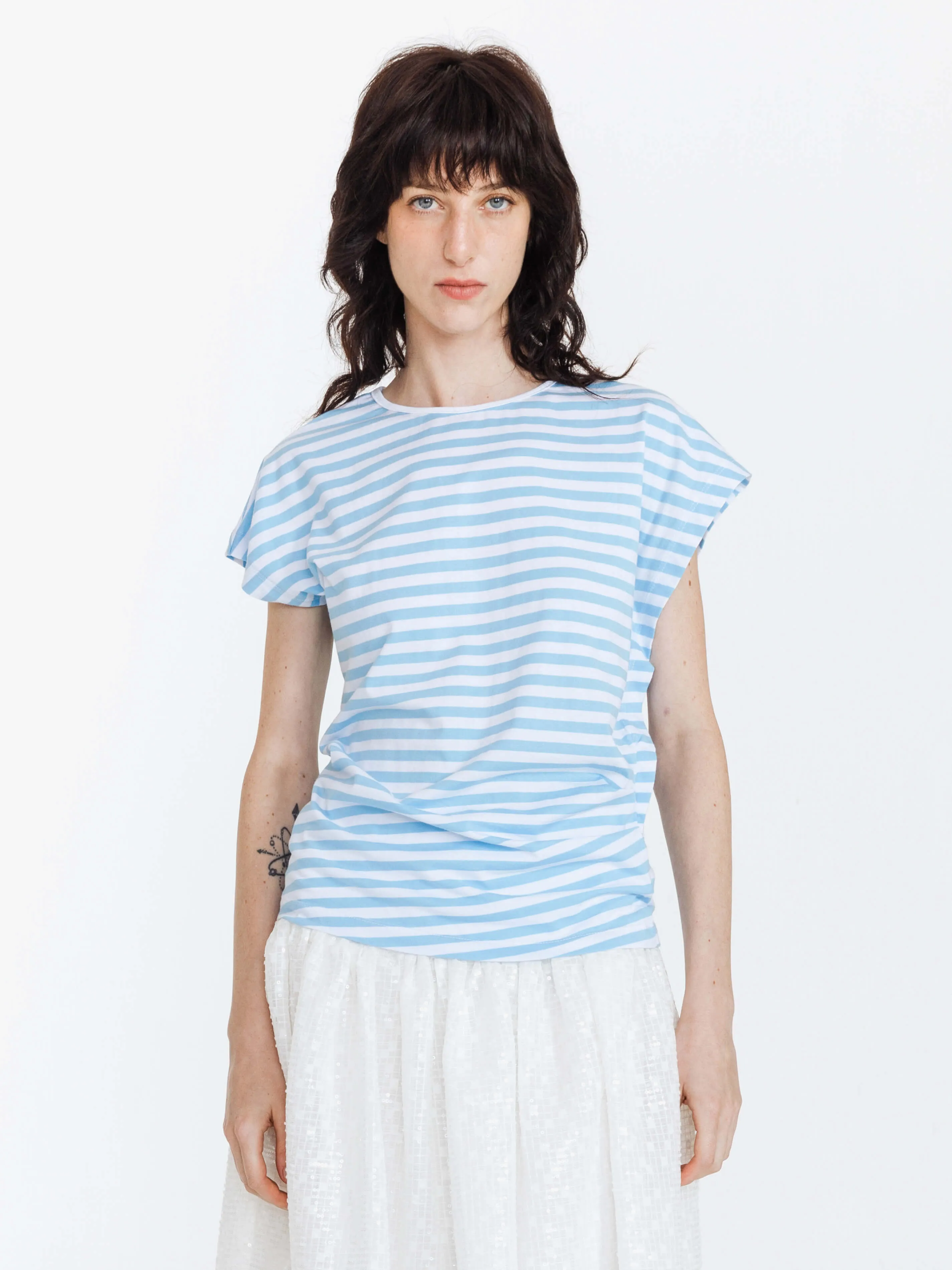 Striped Crew Neck T-shirt