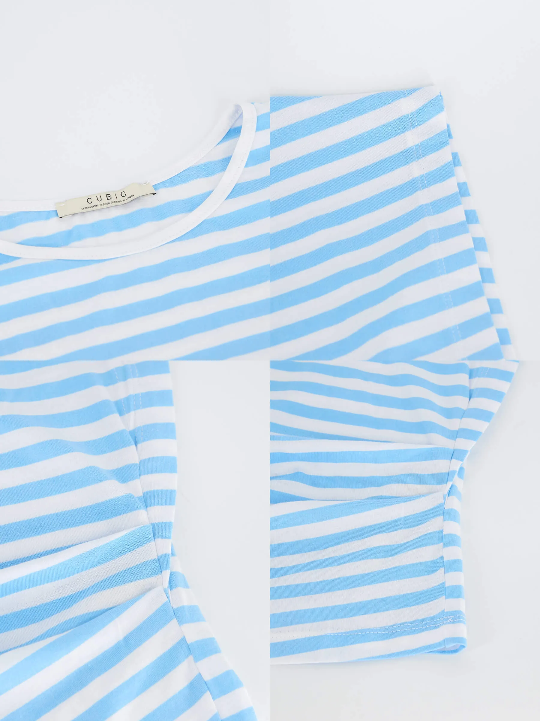 Striped Crew Neck T-shirt