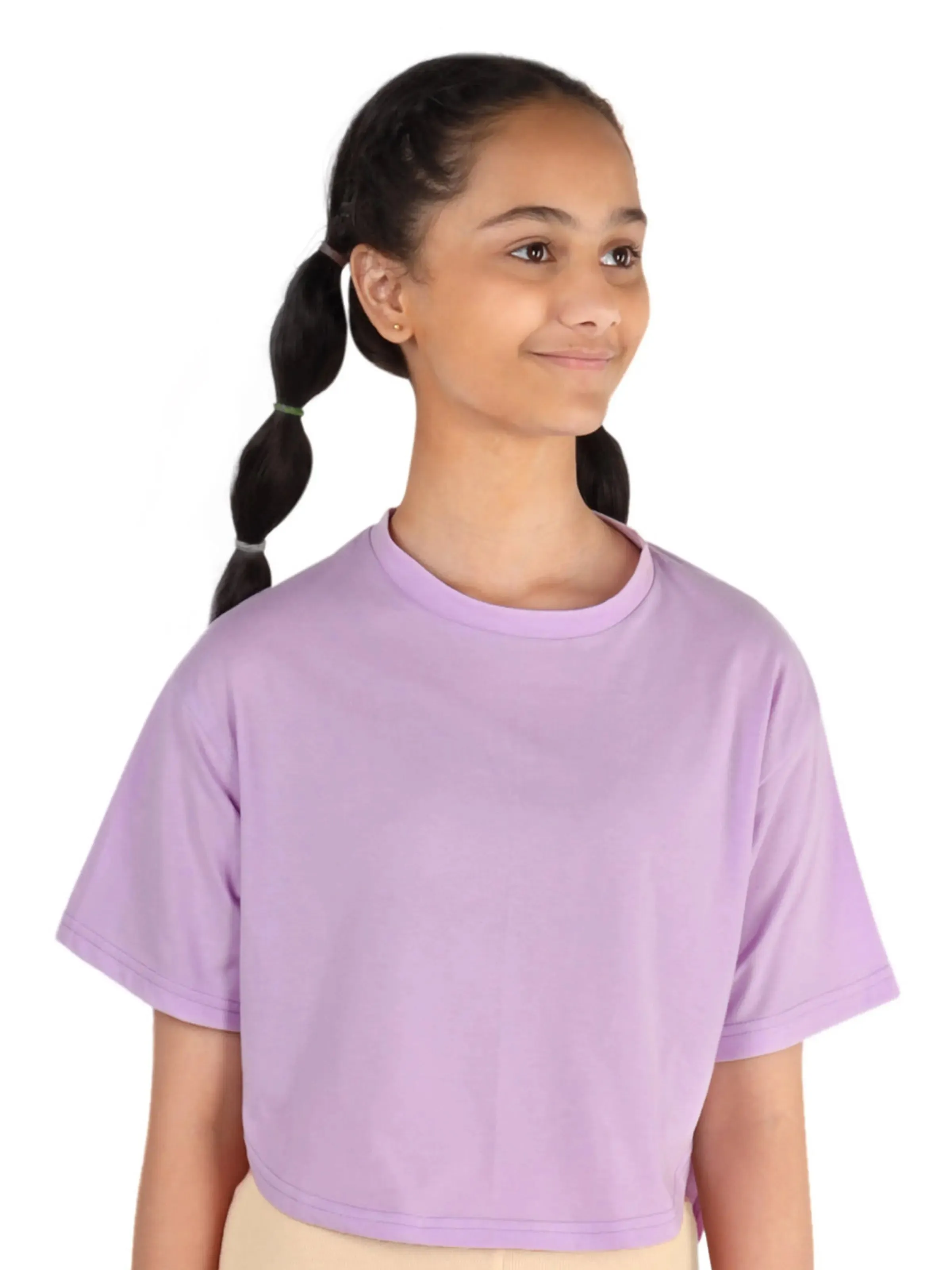 Trendy T-shirt | High-Low Hemline | Breathable Cotton for Casual & Athletic Wear