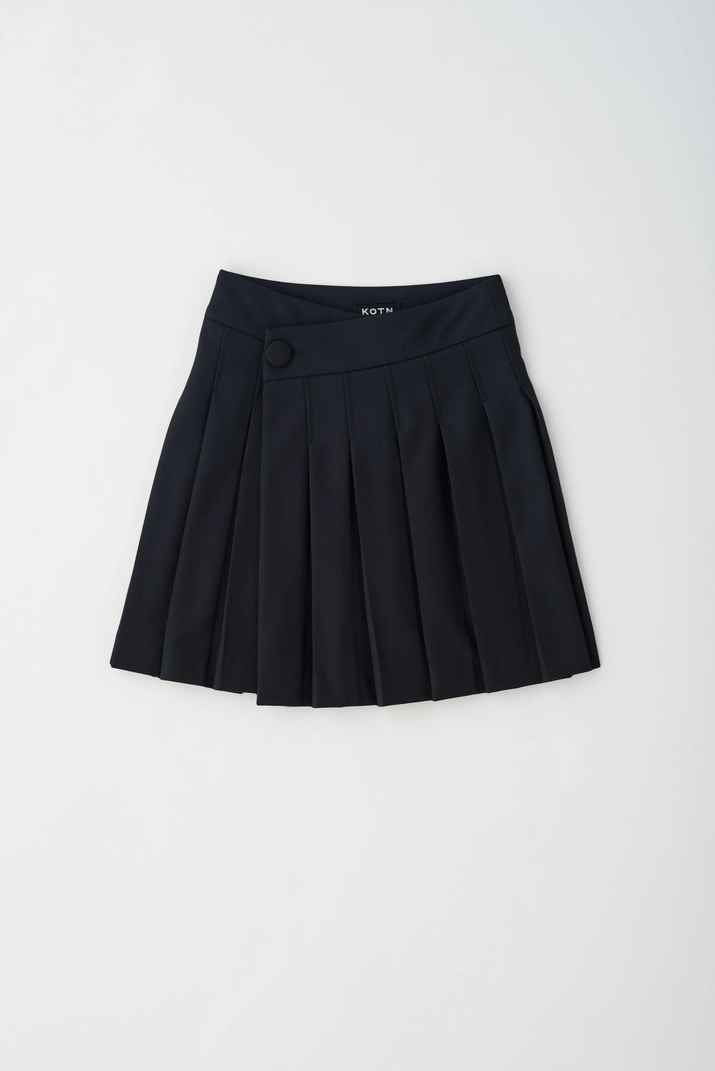 Women's Azhar Crepe Skirt in Black