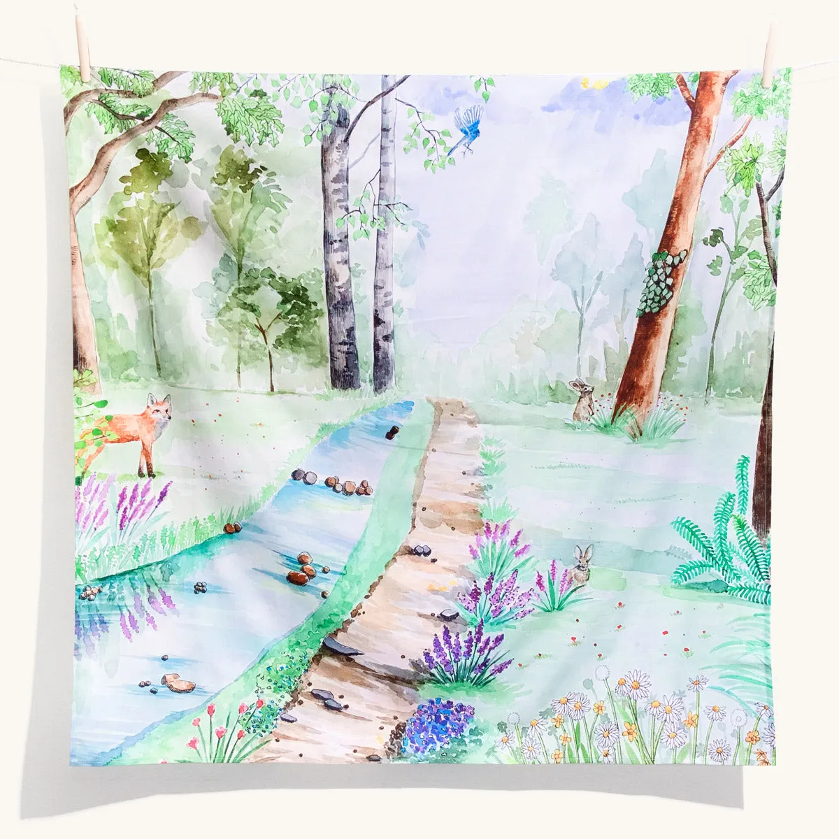 Wondercloths Play Cloth - A Walk in the Forest