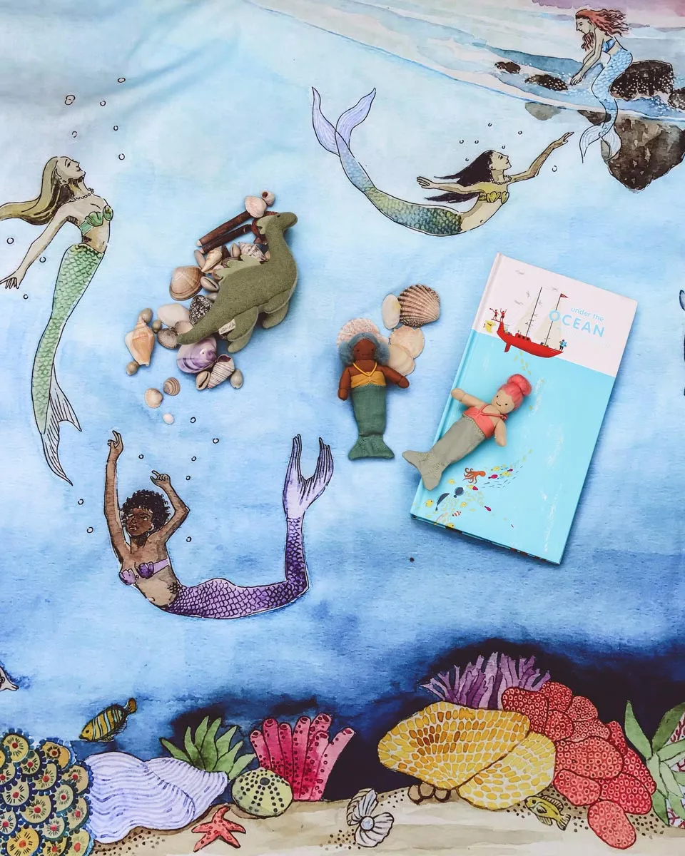 Wondercloths Play Cloth - Tales of Mermaids